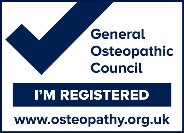 General Osteopathic Council Registered